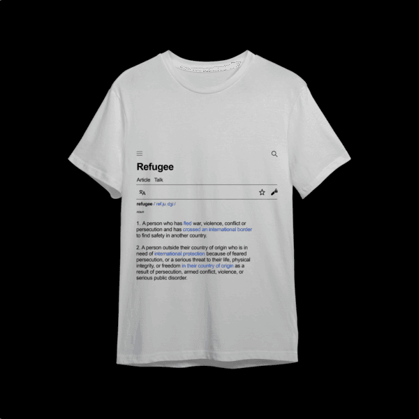 MARINA SATTI X UNHCR Tee